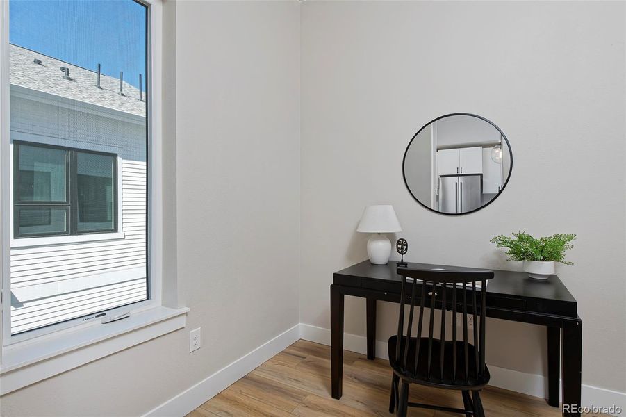 Furnished interior view inside a new home in , Denver (Image 18).