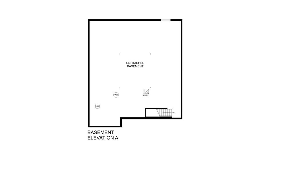 2D floor plan layout for the Eden Cay by Ryan Homes in Carolina Crofts, Greenville, NC (Image 2).
