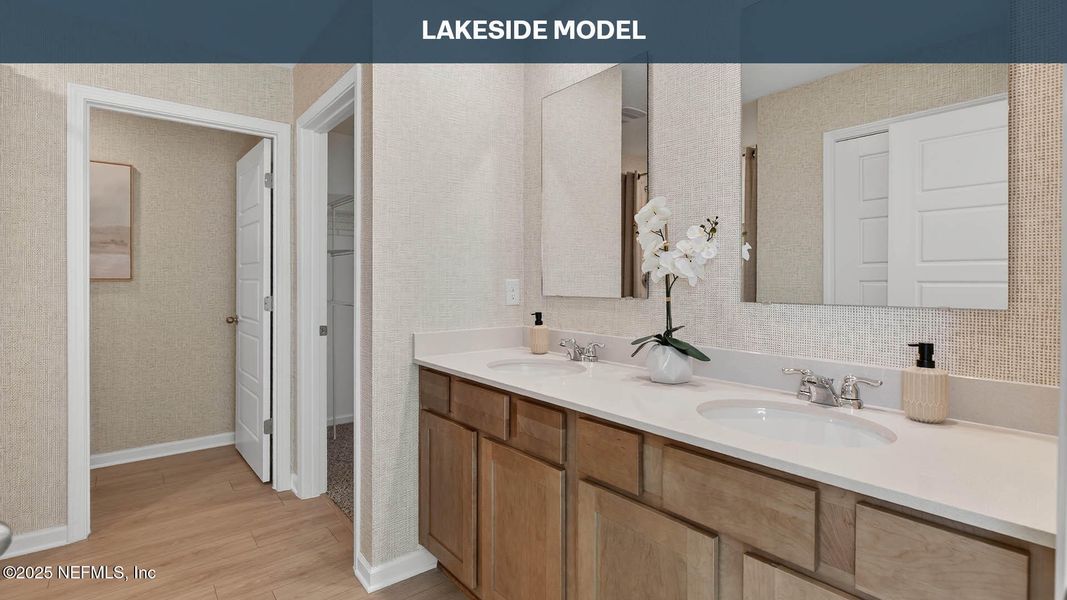 Furnished interior view inside a new home in Rookery, Green Cove Springs (Image 14).