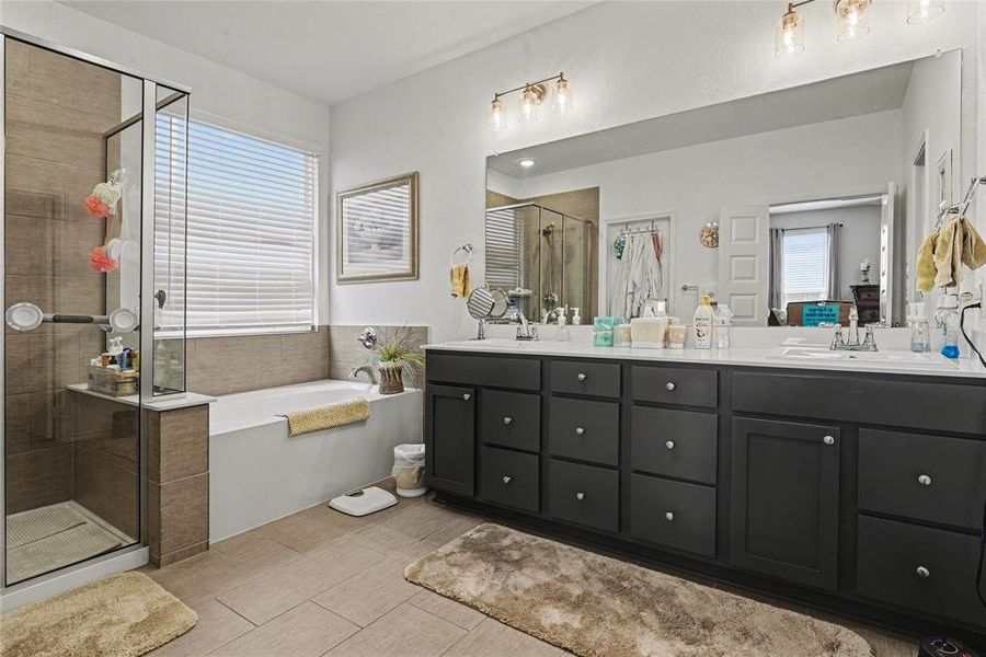 Furnished interior view inside a new home in Waterscape, Royse City (Image 5).