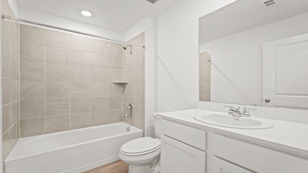 Furnished interior view inside a new home in Presswoods, Splendora (Image 9).