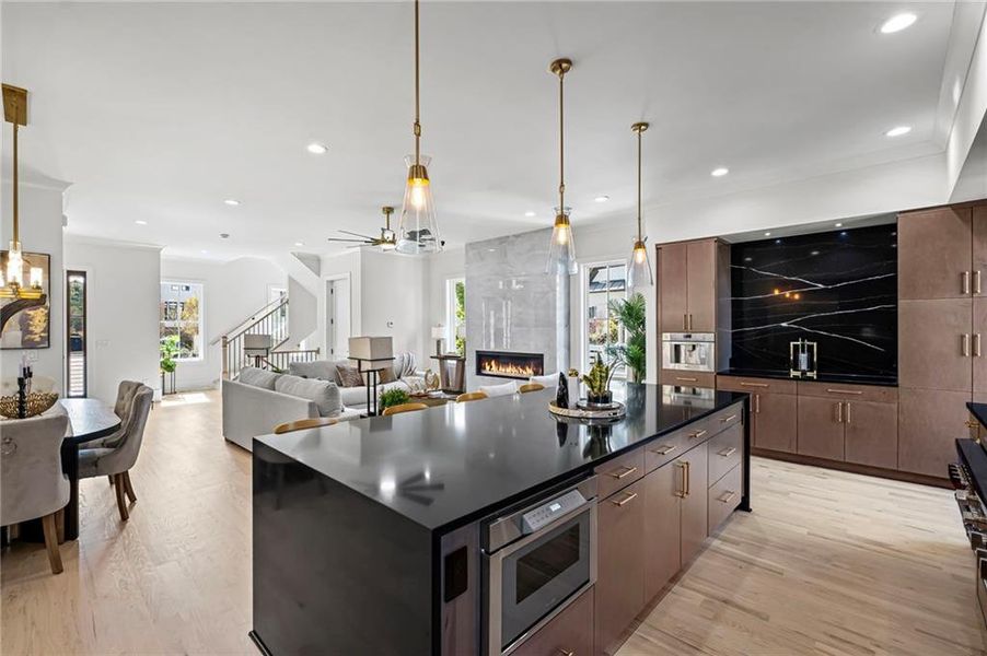 Furnished interior view inside a new home in , Alpharetta (Image 7).