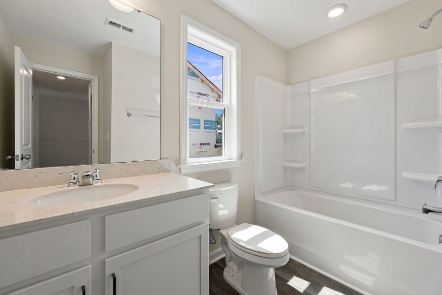 Furnished interior view inside a new home in Neill's Pointe, Angier (Image 12).