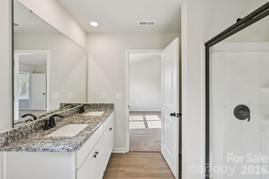 Furnished interior view inside a new home in Willow Estates, Shelby (Image 6).