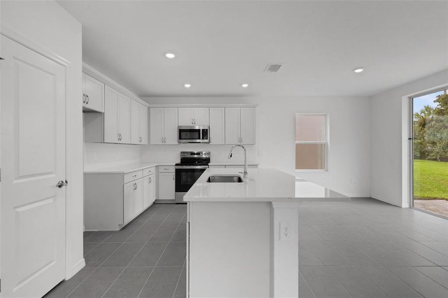 Furnished interior view inside a new home in Southpointe, Palmetto (Image 6).