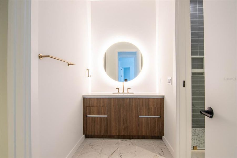 Furnished interior view inside a new home in , St. Petersburg (Image 2).