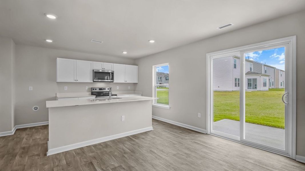 Furnished interior view inside a new home in Fiddlers Landing, Winston-Salem (Image 3).