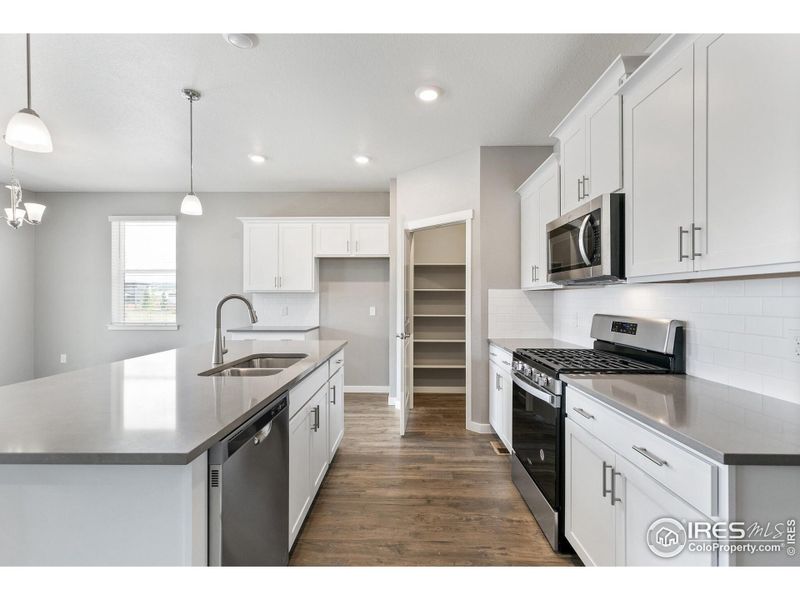 Furnished interior view inside a new home in Tailholt, Severance (Image 12).