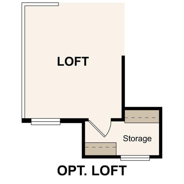 2D floor plan layout of this home in Stallion Run, Buda, TX (Image 4).
