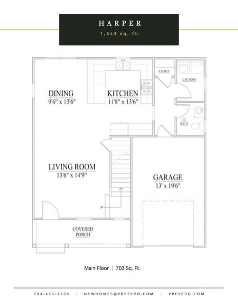 First Story Floor Plan