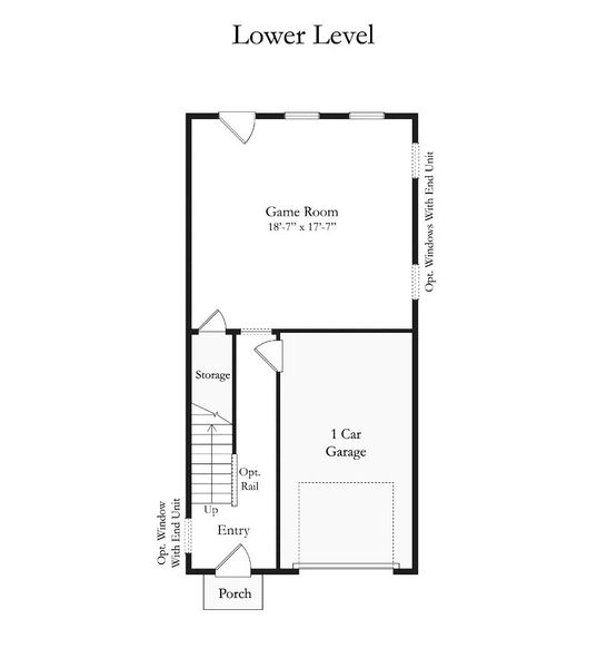 2D floor plan layout of this home in Park Circle Townhomes, North Charleston, SC (Image 3). 2D floor plan layout of this home in Park Circle Townhomes, North Charleston, SC (Image 3).
