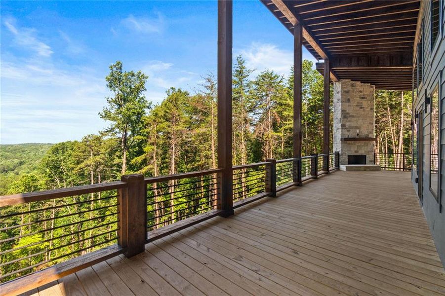 Exterior details and patio area of a home in , Talking Rock (Image 28).