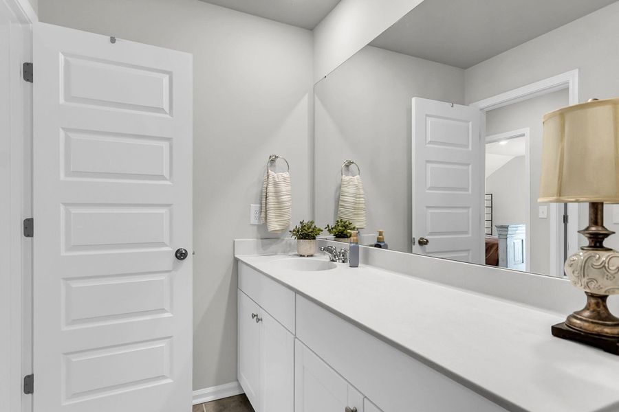 Furnished interior view inside a new home in Sweetgrass at Summers Corner: Arbor Collection, Summerville (Image 8).