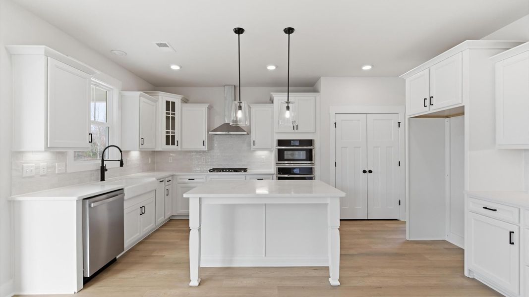 Furnished interior view inside a new home in Pelham Crossing, Greenville (Image 12).
