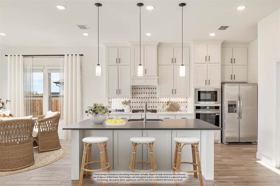 Furnished interior view inside a new home in Terracina, Rockwall (Image 10).