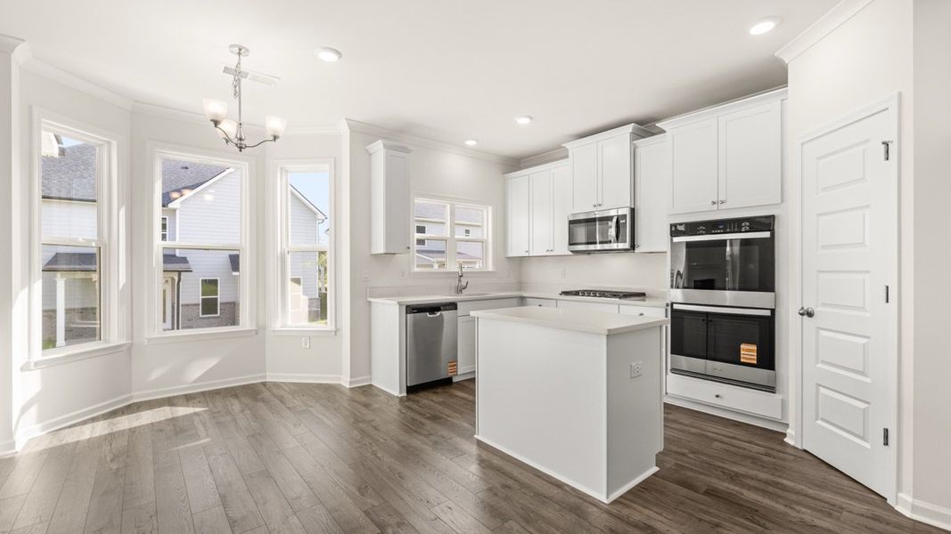 Furnished interior view inside a new home in Wildwood, Covington (Image 5). Furnished interior view inside a new home in Wildwood, Covington (Image 5).