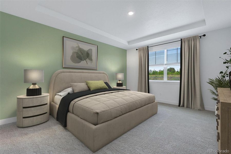 Furnished interior view inside a new home in Vantage, Berthoud (Image 11). Furnished interior view inside a new home in Vantage, Berthoud (Image 11).