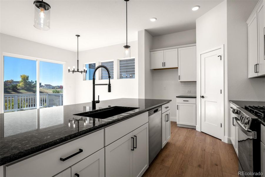 Furnished interior view inside a new home in Trailside at Cottonwood Creek, Colorado Springs (Image 10).