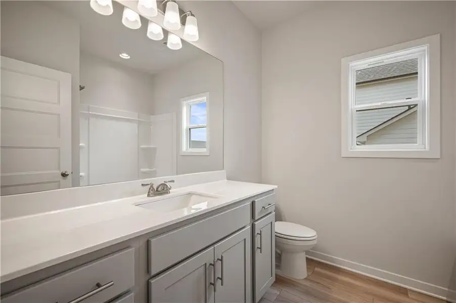 Furnished interior view inside a new home in Rosewood Lake Preserve, Hoschton (Image 5).