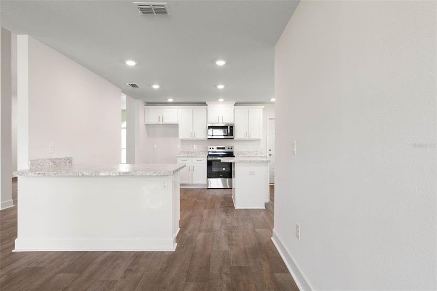 Furnished interior view inside a new home in Palm Coast, Palm Coast (Image 5). Furnished interior view inside a new home in Palm Coast, Palm Coast (Image 5).