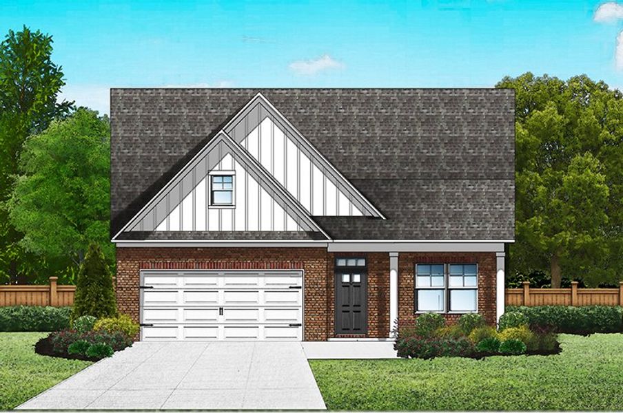 Elevation B2 Bonus w/ Ext. Porch Elevation B2 Bonus w/ Ext. Porch