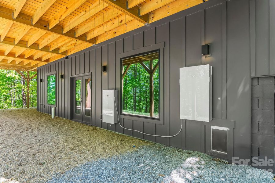 Exterior details and patio area of a home in , Morganton (Image 26).