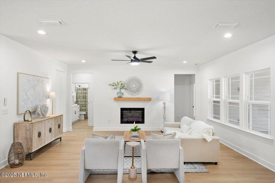 Furnished interior view inside a new home in , Keystone Heights (Image 29).