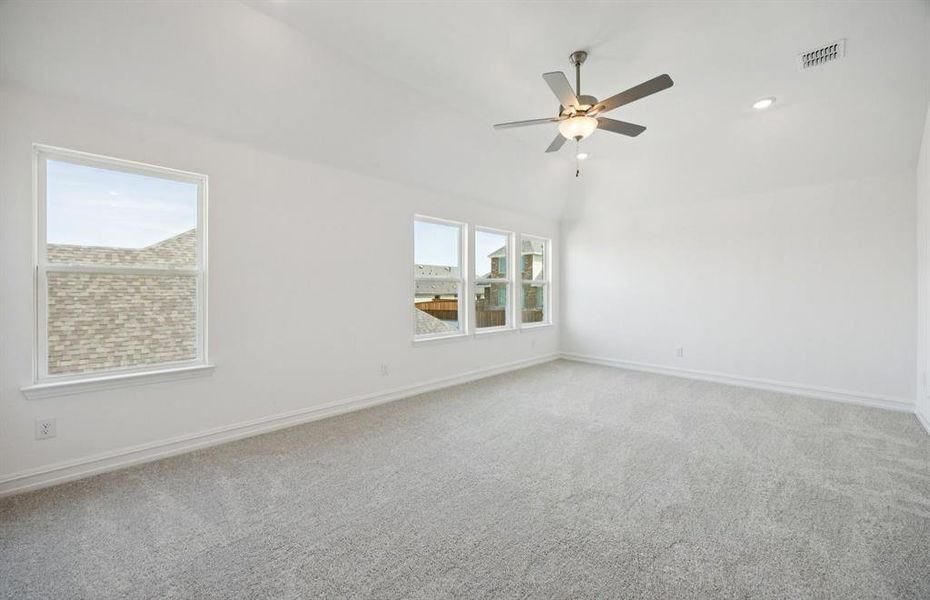 Game room on second floor *real home pictured Game room on second floor *real home pictured