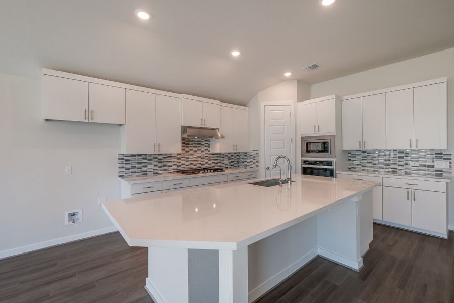 Furnished interior view inside a new home in Veramendi, New Braunfels (Image 9).