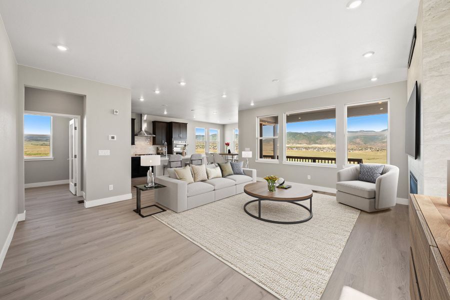 Representative furnished interior of a home built from the 1 by Trumark Homes in Trumark Homes at Sterling Ranch, Littleton (Image 4).