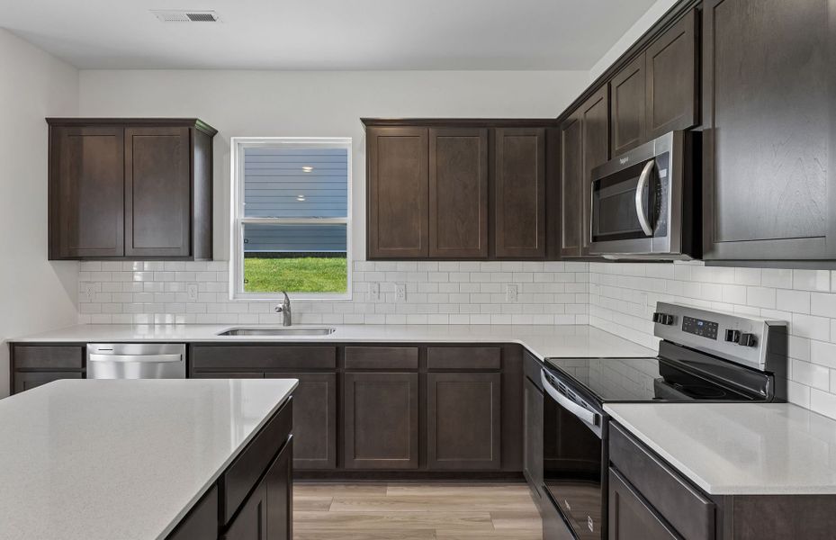 Furnished interior view inside a new home in Independence at Carter's Station, Columbia (Image 6).