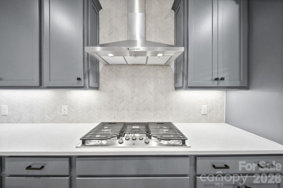 Gas Cooktop and Hood