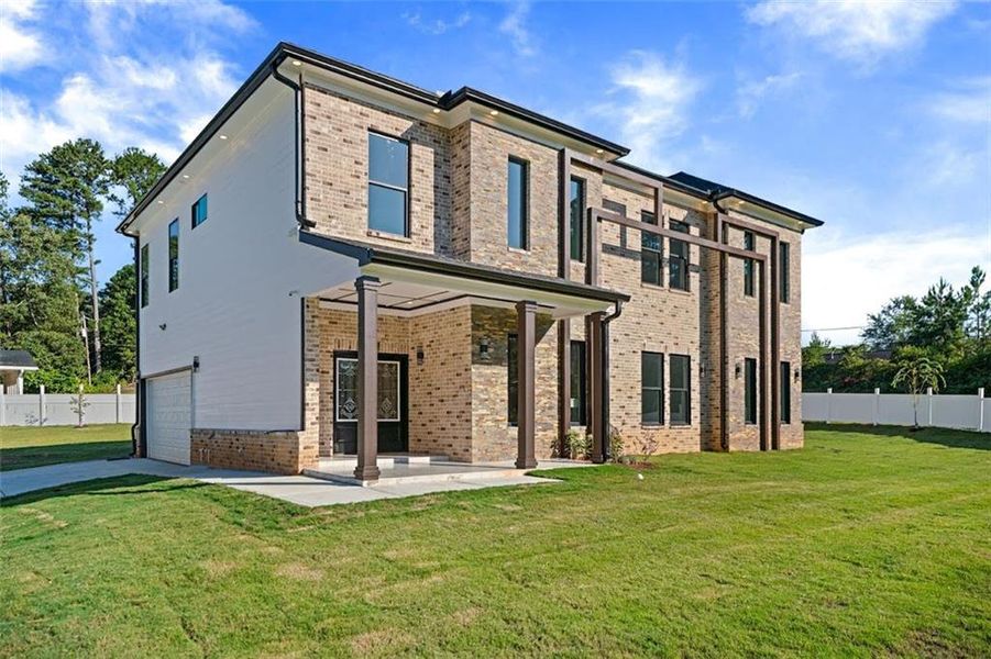 Front exterior of a new home in , Grayson, GA, highlighting curb appeal (Image 2).