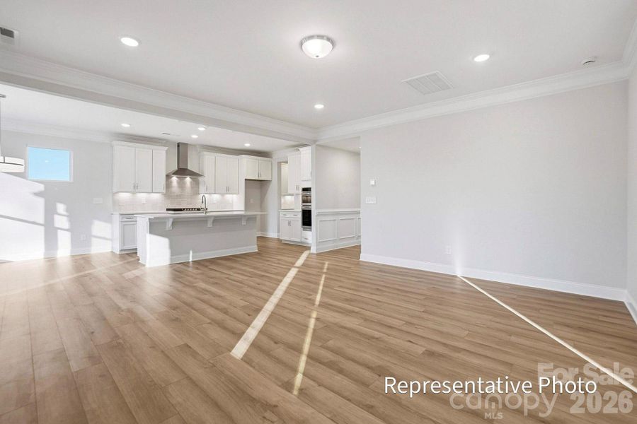 Spacious, unfurnished interior of a new home in Waterford Commons, Rock Hill (Image 27).