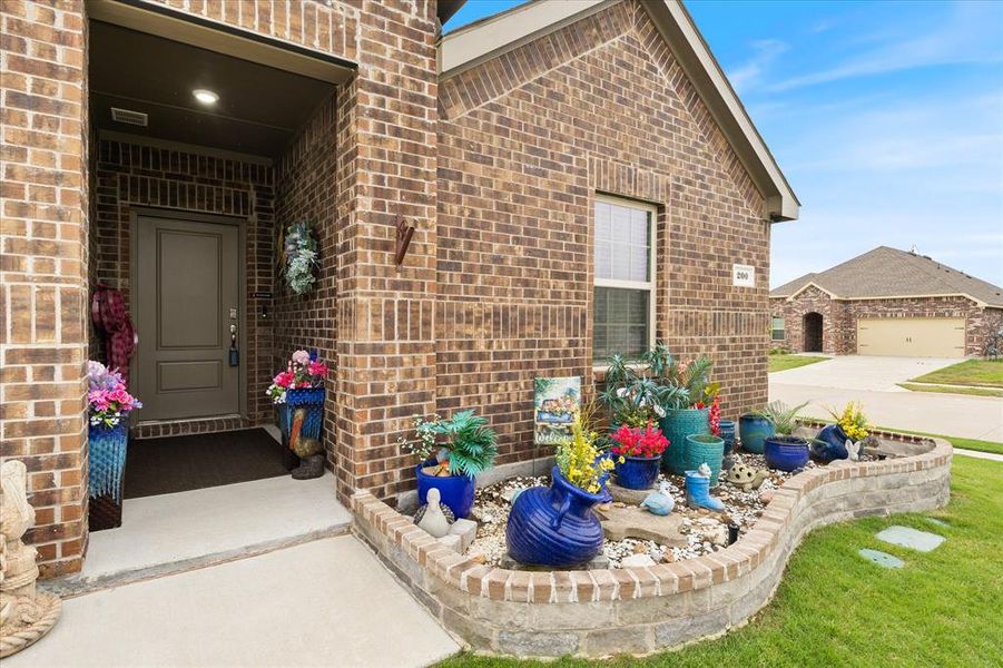 Exterior details and patio area of a home in , Caddo Mills (Image 26).