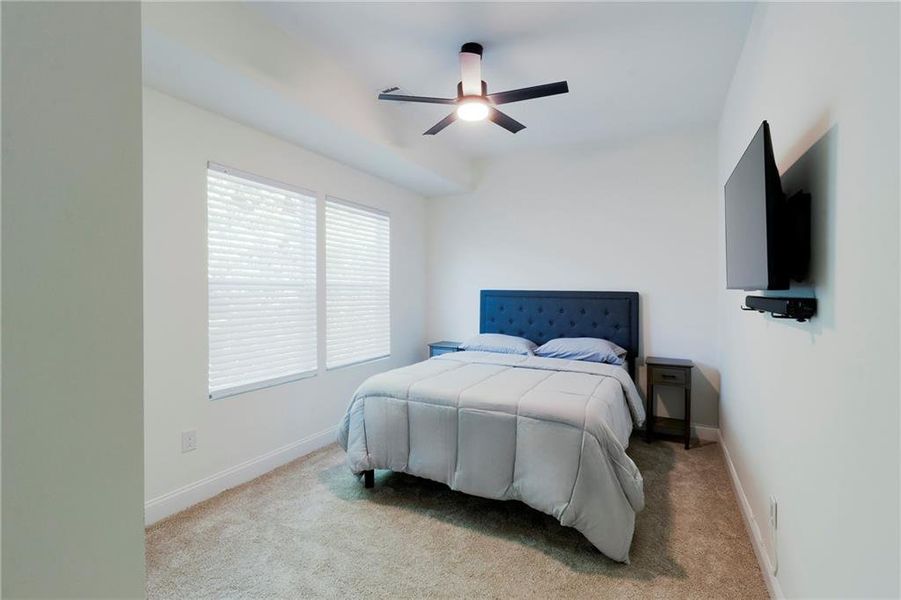 Furnished interior view inside a new home in , Atlanta (Image 8).