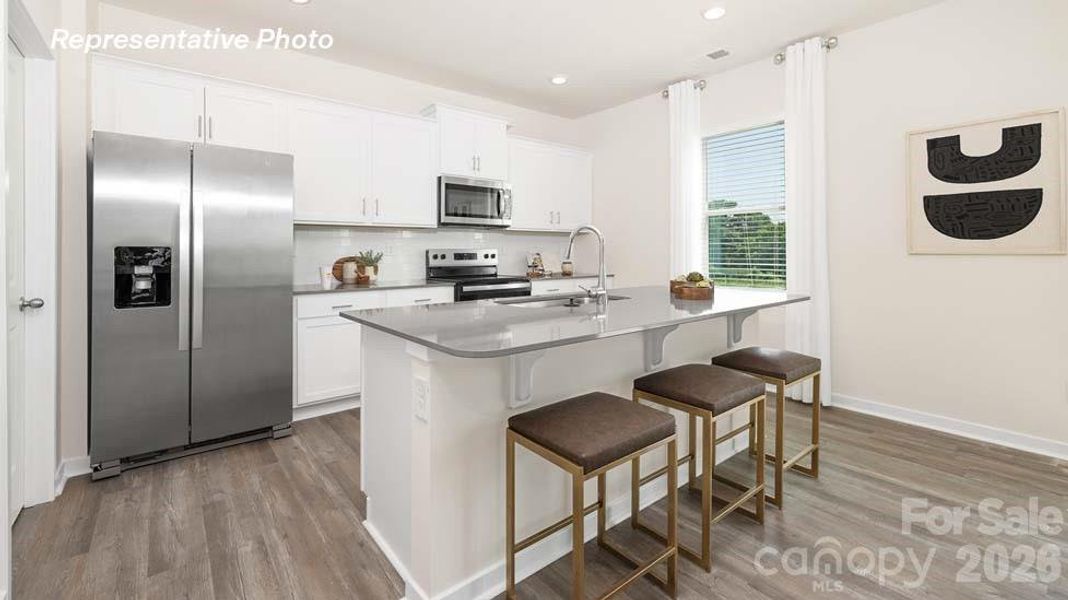 Furnished interior view inside a new home in Bristol Terrace, Statesville (Image 13).