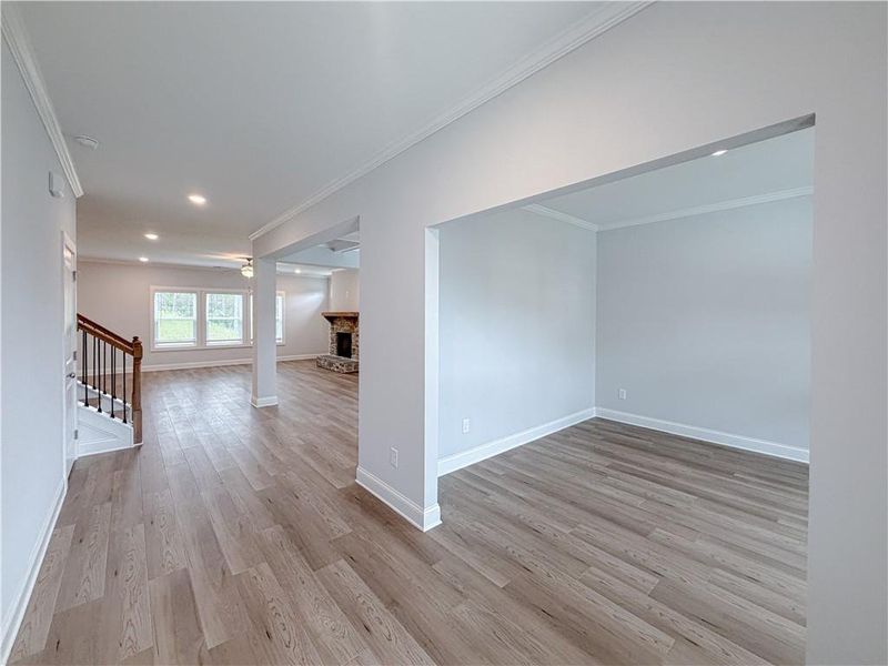 Spacious, unfurnished interior of a new home in , Dallas (Image 38).