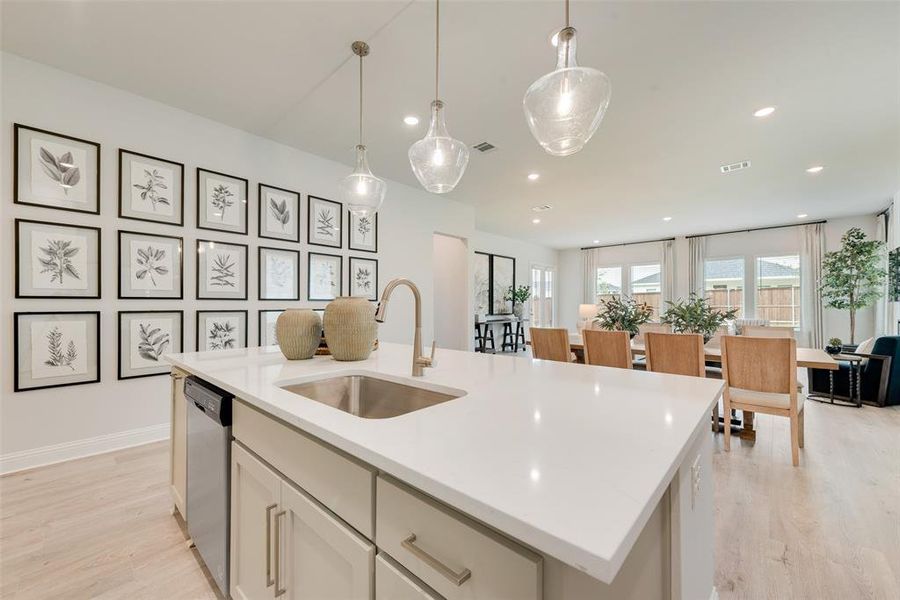Furnished interior view inside a new home in Bayside, Rowlett (Image 11).