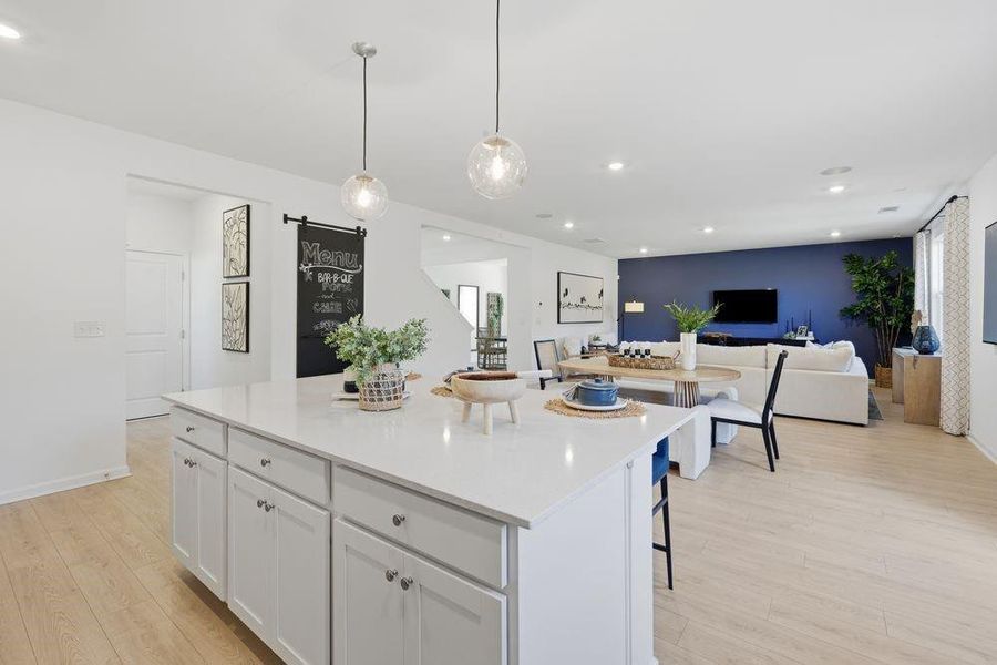 Furnished interior view inside a new home in Falls Creek, Flowery Branch (Image 8).