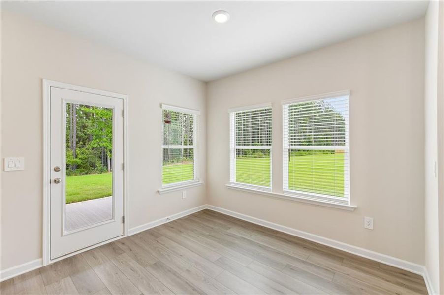 Spacious, unfurnished interior of a new home in Parkside at Grayson, Grayson (Image 20).