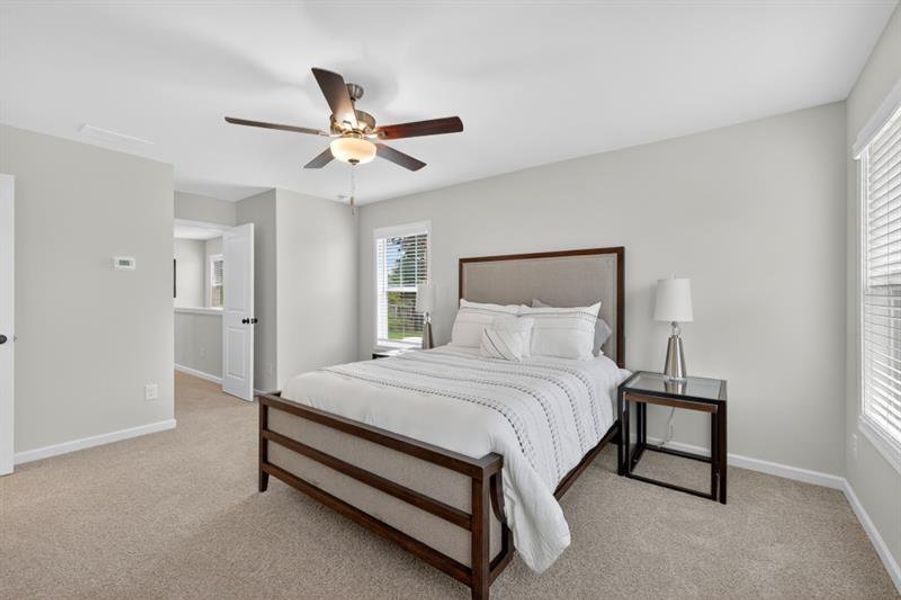 Furnished interior view inside a new home in Medlock Park, Austell (Image 37).