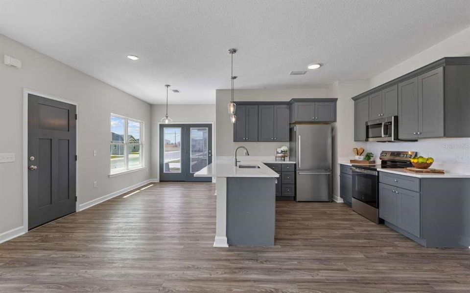 Furnished interior view inside a new home in , Live Oak (Image 12).