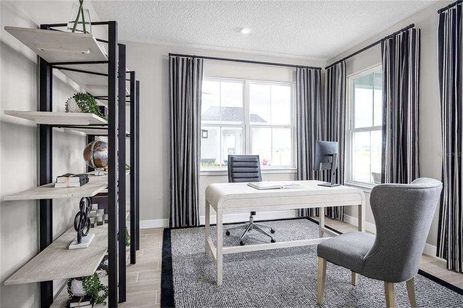 Furnished interior view inside a new home in The Palms at Venetian Bay, New Smyrna Beach (Image 13).