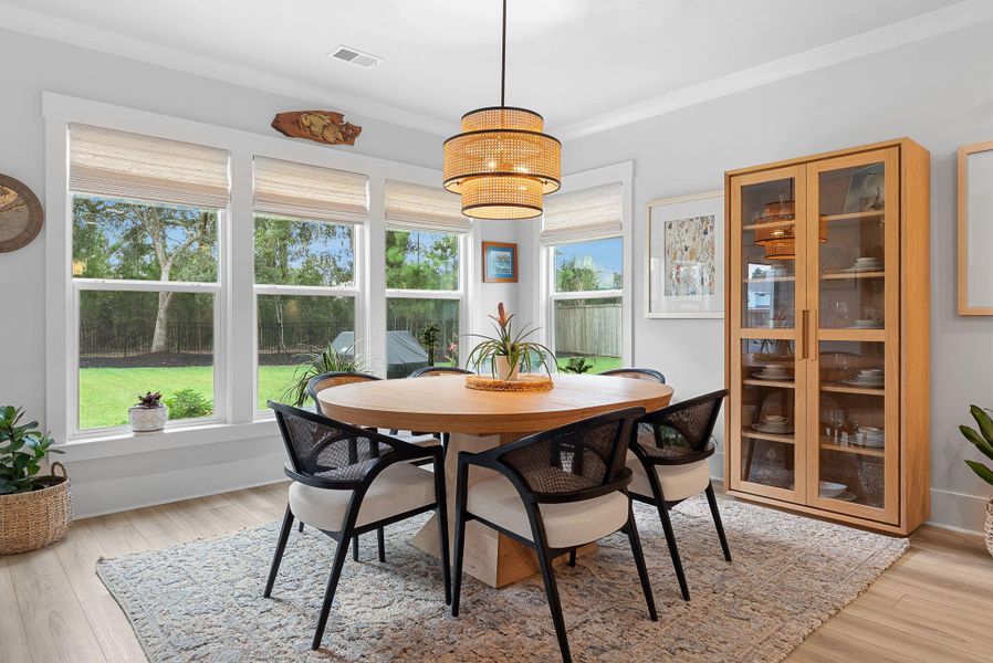 Furnished interior view inside a new home in Sea Island Preserve, Johns Island (Image 8).