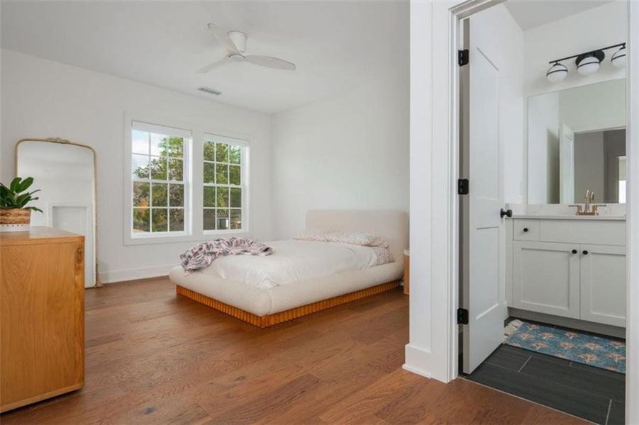 Furnished interior view inside a new home in Barrington Place, Roswell (Image 38). Furnished interior view inside a new home in Barrington Place, Roswell (Image 38).