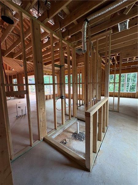 In-progress construction of a new home in , Holly Springs, GA (Image 18). In-progress construction of a new home in , Holly Springs, GA (Image 18).
