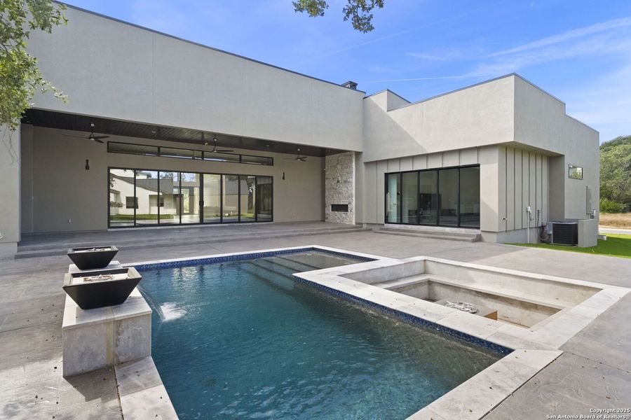 Exterior details and patio area of a home in , San Antonio (Image 22). Exterior details and patio area of a home in , San Antonio (Image 22).