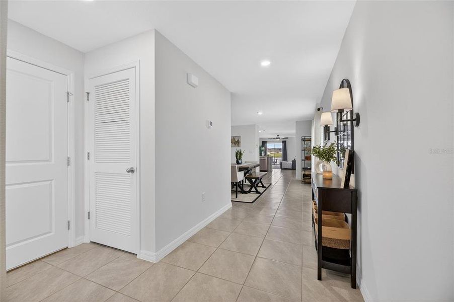 Furnished interior view inside a new home in Berry Bay, Wimauma (Image 28).