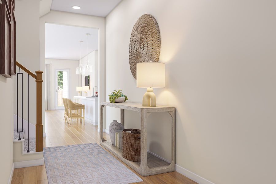 Furnished interior view inside a new home in Park Central, Georgetown (Image 3).